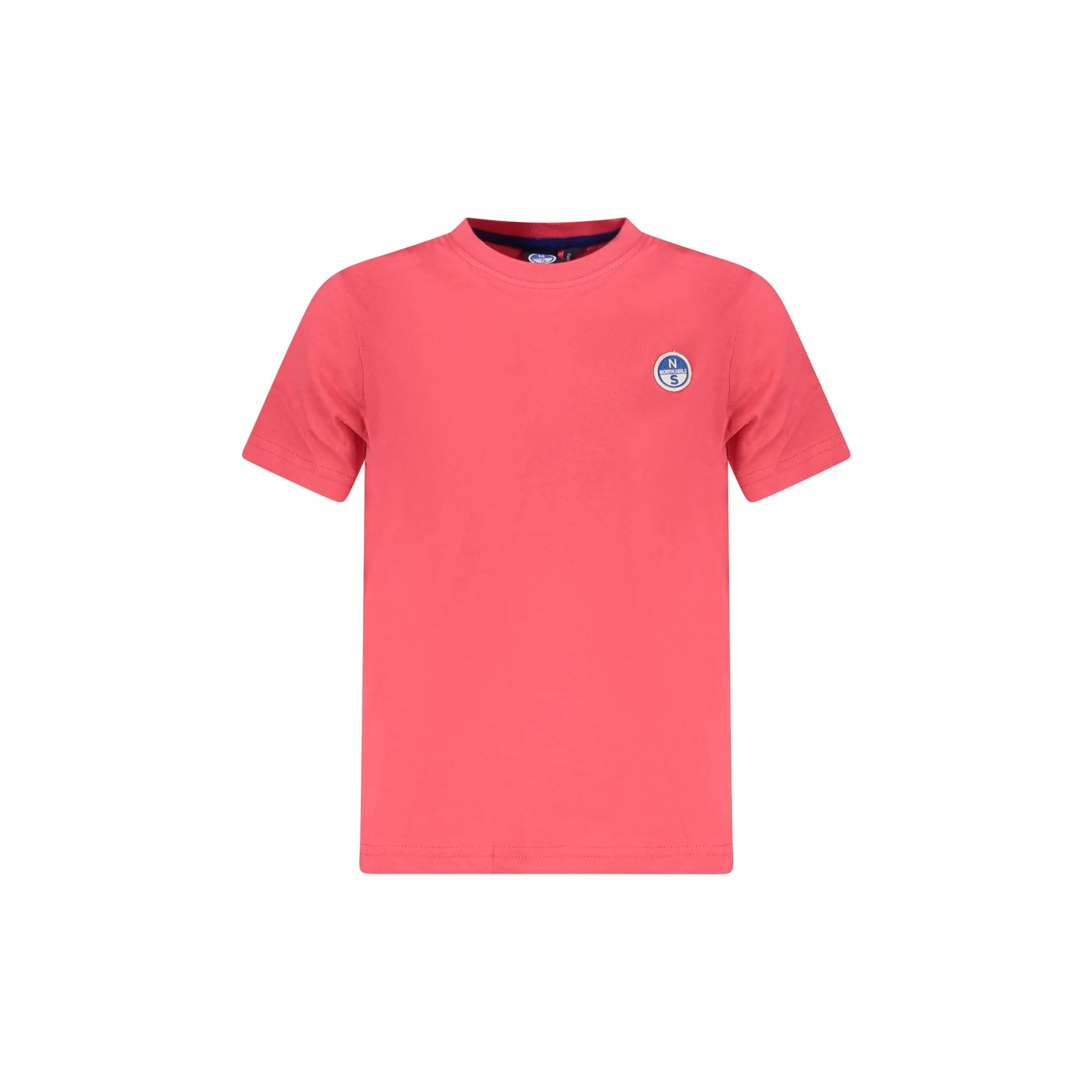 North Sails T-Shirt Maniche Corte Bambino Rosa Logo - foto prodotto